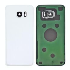 Per Galaxy S7 Edge / G935 Cover posteriore batteria originale con copriobiettivo fotocamera (bianco)