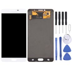 Display LCD originale + pannello touch per Galaxy C9 Pro / C9000 (bianco)