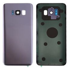 Per Galaxy S8 + / G955 Cover posteriore batteria con copriobiettivo fotocamera e adesivo