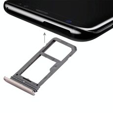 Vassoio scheda SIM per Galaxy S8 + vassoio micro SD (oro)