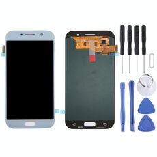 Display LCD originale + Touch Panel per Galaxy A5 (2017) / A520, A520F, A520F / DS, A520K, A520L, A520S (blu)