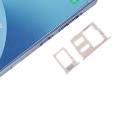 Per Galaxy J3 (2017) SIM singola / J330 e J5 (2017) SIM singola / J530 e J7 (2017) SIM singola / J730 Vassoio scheda SIM + Vassoio scheda Micro SD (Oro)