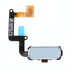 Cavo flessibile pulsante home con identificazione dell'impronta digitale per Galaxy A3 (2017) / A320 e A5 (2017) / A520 e A7 (2017) / A720 (blu)