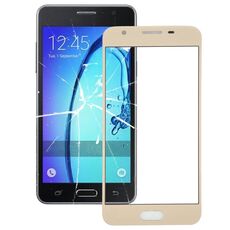 Per Galaxy On5 / G550 Lente in vetro esterno per schermo frontale (oro)