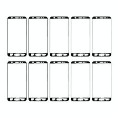 Per Galaxy J7 Prime / G610 10 pezzi adesivo per alloggiamento anteriore