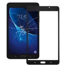 Per Galaxy Tab A 7.0 (2016) / T280 Lente in vetro esterno per schermo anteriore (nero)