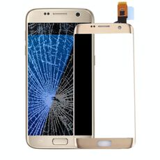 Per Galaxy S7 Edge / G9350 / G935F / G935A Touch Panel (oro)