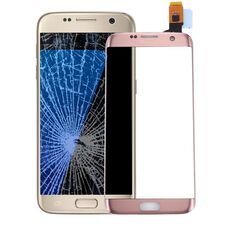 Per Galaxy S7 Edge / G9350 / G935F / G935A Touch Panel (oro rosa)