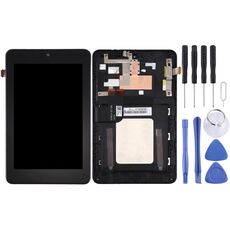 Schermo LCD OEM per Asus Memo Pad HD7 / ME173X / ME173 K00B Digitizer Assemblaggio completo con cornice (Nero)