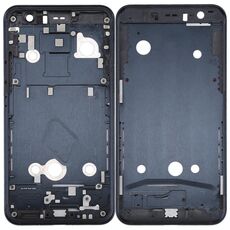 Piastra cornice cornice LCD alloggiamento anteriore per HTC U11 (nero)