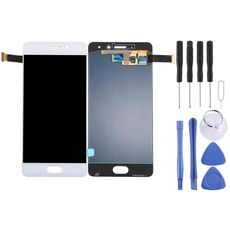 Schermo LCD originale per Meizu Pro 7 con assemblaggio completo di digitalizzatore (bianco)