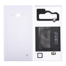 Cover posteriore per batteria NFC in tinta unita per Nokia Lumia 735 (bianco)
