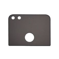 Cover posteriore in vetro per Google Pixel / Nexus S1 (parte superiore) (nera)