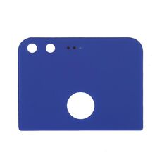 Cover posteriore in vetro per Google Pixel / Nexus S1 (parte superiore) (blu)