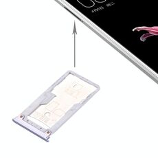 Per Xiaomi Mi Max SIM e vassoio per schede SIM / TF (grigio)