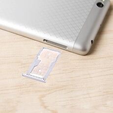 Per Xiaomi Redmi 3 e 3s SIM e vassoio per schede SIM / TF (argento)