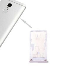 Per Xiaomi Redmi 4 Vassoio per schede SIM e SIM / TF (grigio)