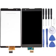 Schermo LCD TFT per LG X Power / K220 con assemblaggio completo di digitalizzatore (nero)
