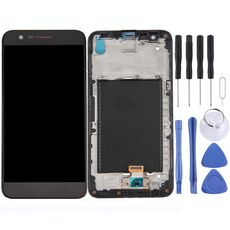 Schermo LCD TFT per LG K10 2017 con assemblaggio completo di digitalizzatore (nero)