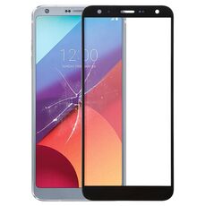 Lente in vetro esterno per schermo anteriore per LG G6 / H870 / H870DS / H872 / LS993 / VS998 / US997 (nero)