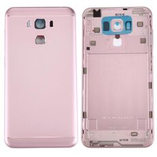 Copri batteria posteriore in lega di alluminio per Asus ZenFone 3 Max / ZC553KL (oro rosa)