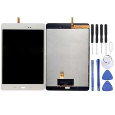 Schermo LCD originale per Galaxy Tab A 8.0 / T350 con assemblaggio completo di digitalizzatore (bianco)