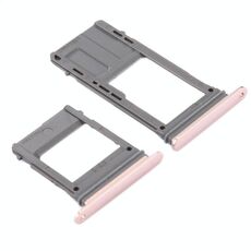 Per Galaxy A5 (2017) / A520 e A7 (2017) / A720 Vassoio scheda SIM + Vassoio scheda micro SD, scheda singola (rosa)