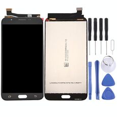 Schermo LCD originale + Touch Panel originale per Galaxy J7 V / J7 Perx, J727V, J727P (nero)