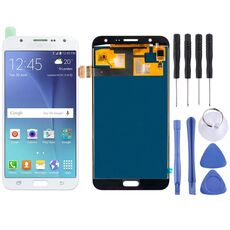 Schermo LCD (TFT) + Touch Panel per Galaxy J7 / J700, J700F, J700F / DS, J700H / DS, J700M, J700M / DS, J700T, J700P (bianco)