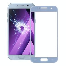 Per Galaxy A3 (2017) / A320 Lente in vetro esterno per schermo frontale (blu)