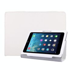 Custodia protettiva in pelle universale per tablet da 9,6 pollici / 10,1 pollici (bianca)