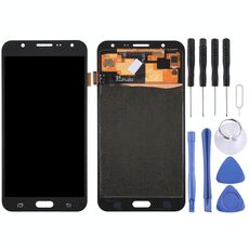 Schermo LCD e digitalizzatore assemblaggio completo (materiale OLED) per Galaxy J7 / J700, J700F, J700F/DS, J700H/DS, J700M, J700M/DS, J700T, J700P (nero)