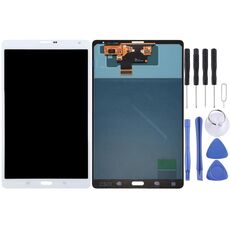 Schermo LCD originale Super AMOLED per Galaxy Tab S 8.4 LTE / T705 con assemblaggio completo di digitalizzatore (bianco)