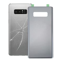 Cover posteriore batteria per Galaxy Note 8 con adesivo (argento)