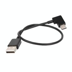 Cavo connettore dati ad angolo retto da USB a USB-C / Type-C da 30 cm per DJI SPARK / MAVIC PRO / Phantom 3 e 4 / Inspire 1 e 2
