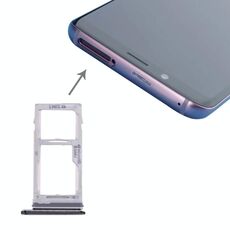 Per Galaxy S9+ / S9 Vassoio SIM e SIM / Micro SD Card (Nero)