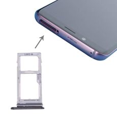 Per Galaxy S9+ / S9 SIM e SIM / Vassoio scheda Micro SD (grigio)