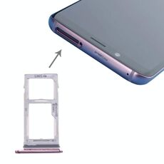 Per Galaxy S9+ / S9 SIM e SIM / Vassoio scheda Micro SD (viola)