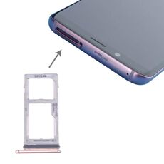 Per Galaxy S9+ / S9 Vassoio SIM e SIM / Micro SD (oro rosa)