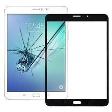 Per Galaxy Tab S2 8.0 LTE / T719 Lente in vetro esterno per schermo frontale (nero)