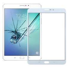 Per Galaxy Tab S2 8.0 LTE / T719 Lente in vetro esterno per schermo frontale (bianco)