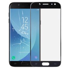 Per Galaxy J5 (2017) / J530 Lente in vetro esterno per schermo frontale (nero)