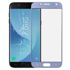 Per Galaxy J5 (2017) / J530 Lente in vetro esterno per schermo frontale (blu)
