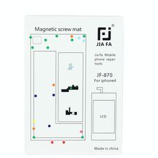 Tappetino magnetico per viti JIAFA per iPhone 4