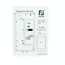 Tappetino magnetico JIAFA per viti per iPhone 4S