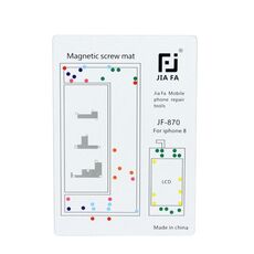 Tappetino magnetico per viti JIAFA per iPhone 8