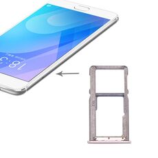Vassoio per scheda SIM per Meizu M6 Note (oro rosa)