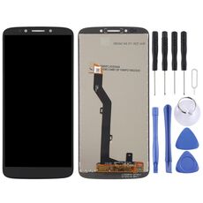 Schermo LCD TFT per Motorola Moto E5 con assemblaggio completo di digitalizzatore (nero)