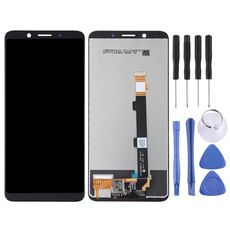Schermo LCD TFT per OPPO A73 (Cina)/ F5 Youth CPH1725 (nero) con assemblaggio completo digitalizzatore