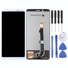 Schermo LCD TFT per OPPO A73 (Cina) / F5 Youth CPH1725 con assemblaggio completo di digitalizzatore (bianco)
